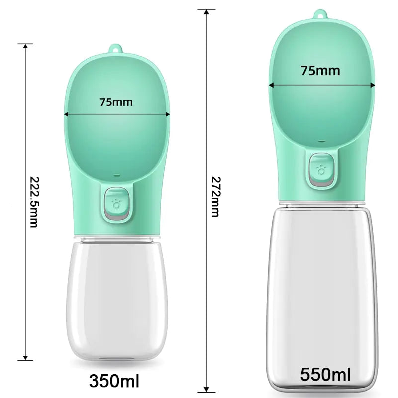 Dogs Drinking Bottle