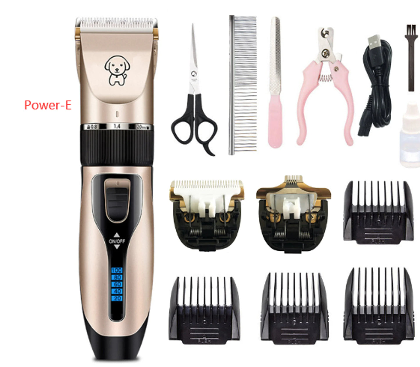 Dog Hair Clippers Trimmer  Set