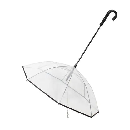 Pet Transparent Umbrella Leash