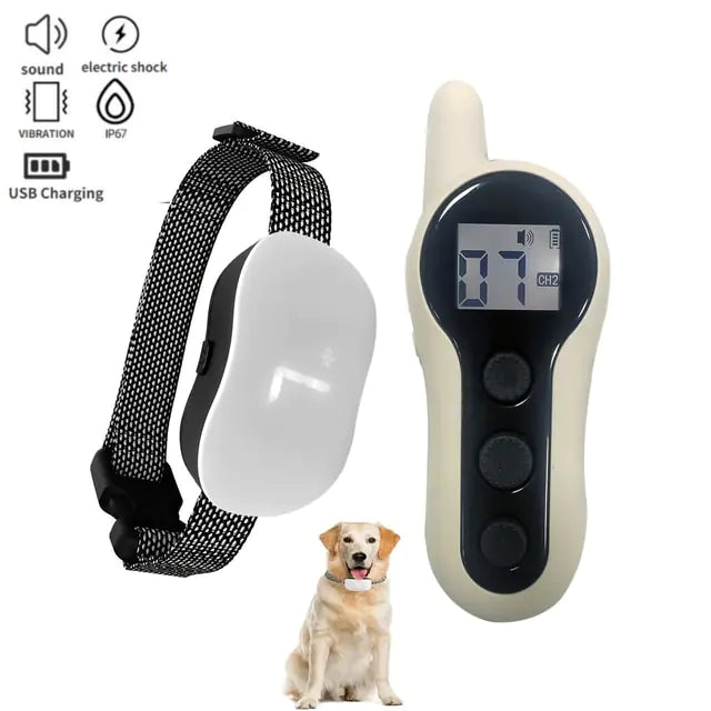 Ultrasonic Anti-Bark Dog Training Collar