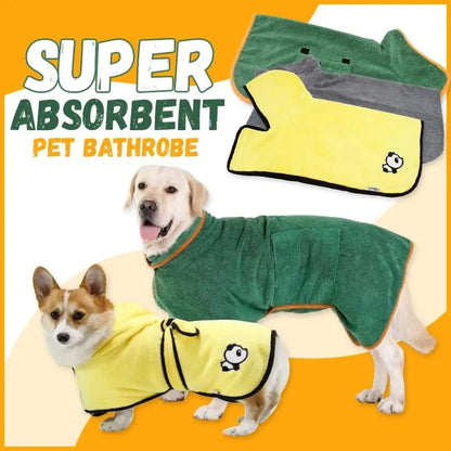 Super Absorbent Pet Bathrobe